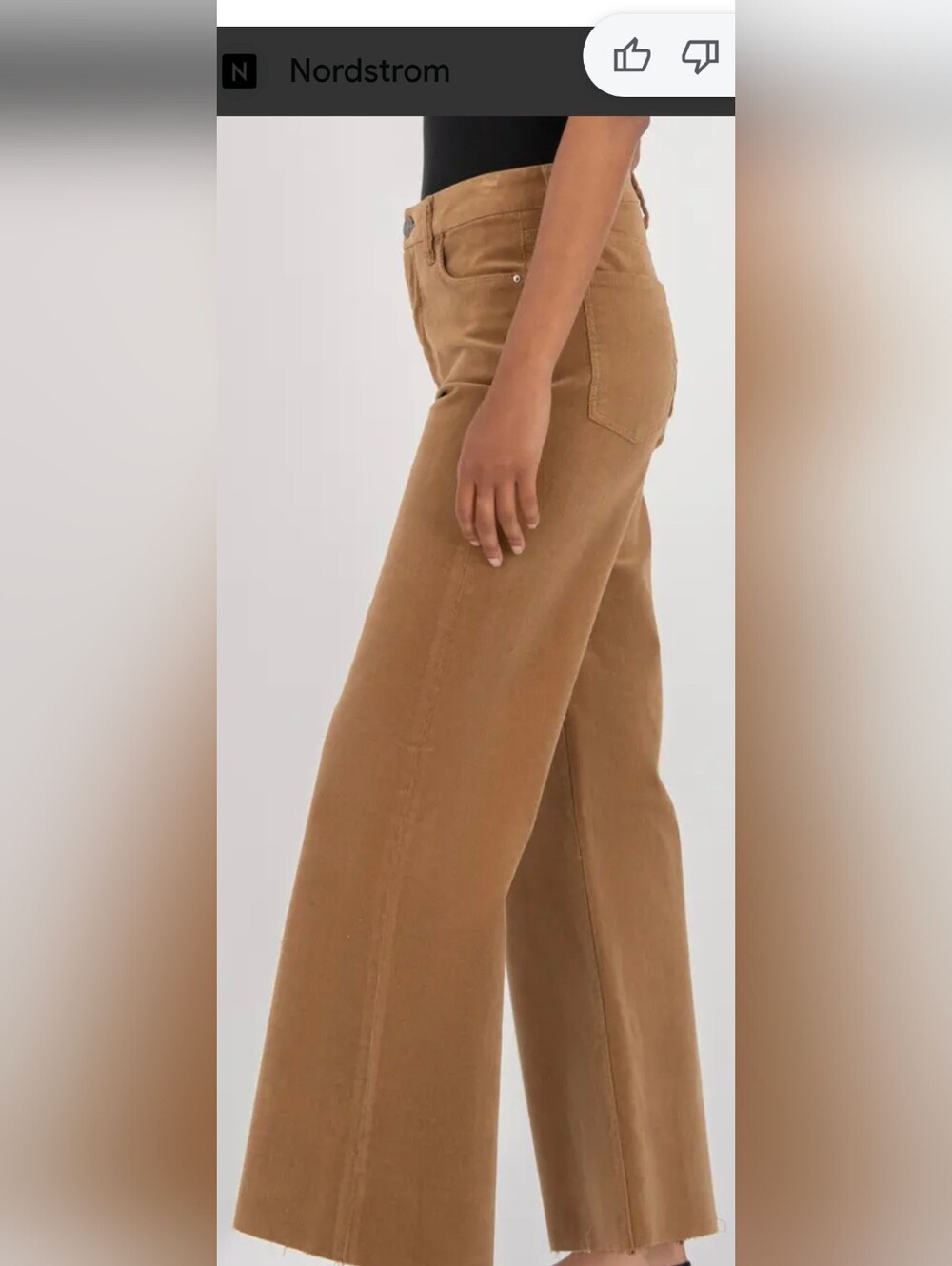 Wilfred Wide-Leg Pants in Caramel Brown
